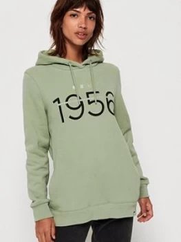 Image of Superdry Jade Hood, Green, Size 6, Women