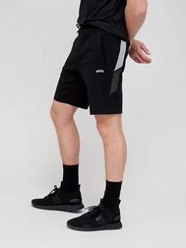 Image of BOSS Headlo 2 Jersey Shorts - Black, Size S, Men