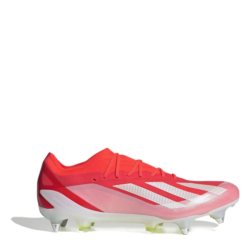 Image of adidas X Crazyfast Elite Soft Ground Football Boots Red/Wht/Yellow male 6 (39.3)