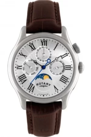 Image of Mens Rotary Moonphase Watch GS02838/01