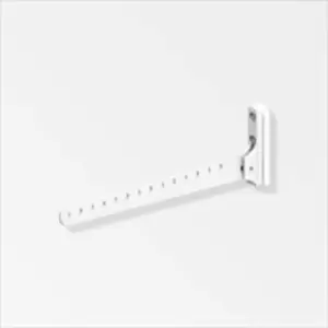 Image of ProSolve Aluminium Clothes Hook 330M White Powdercoated