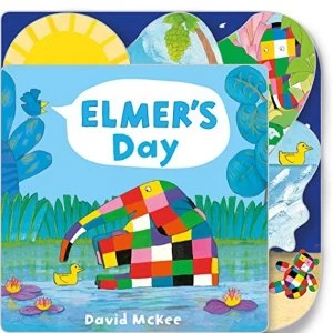 Image of Elmer's Day Tabbed Board Book Board book 2018