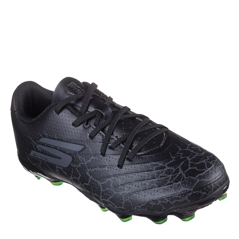 Image of Skechers SKX 01 Juniors Firm Ground Football Boots Black male C12 (30)