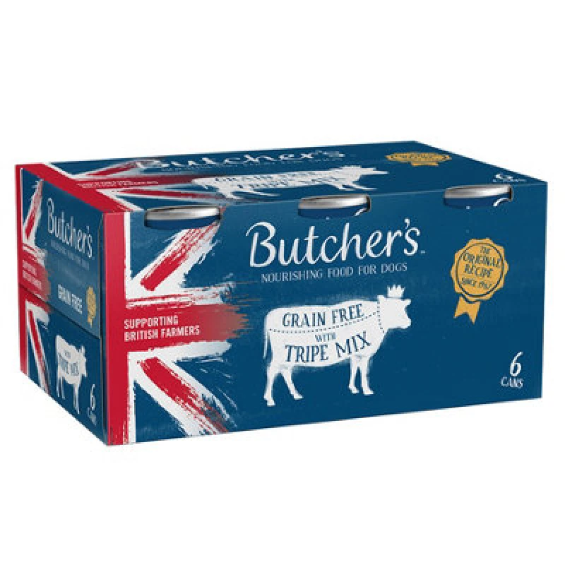 Image of Butchers Tripe Dog Food Tins 6x400g - PACK 4 NWT6238P NWT6238P