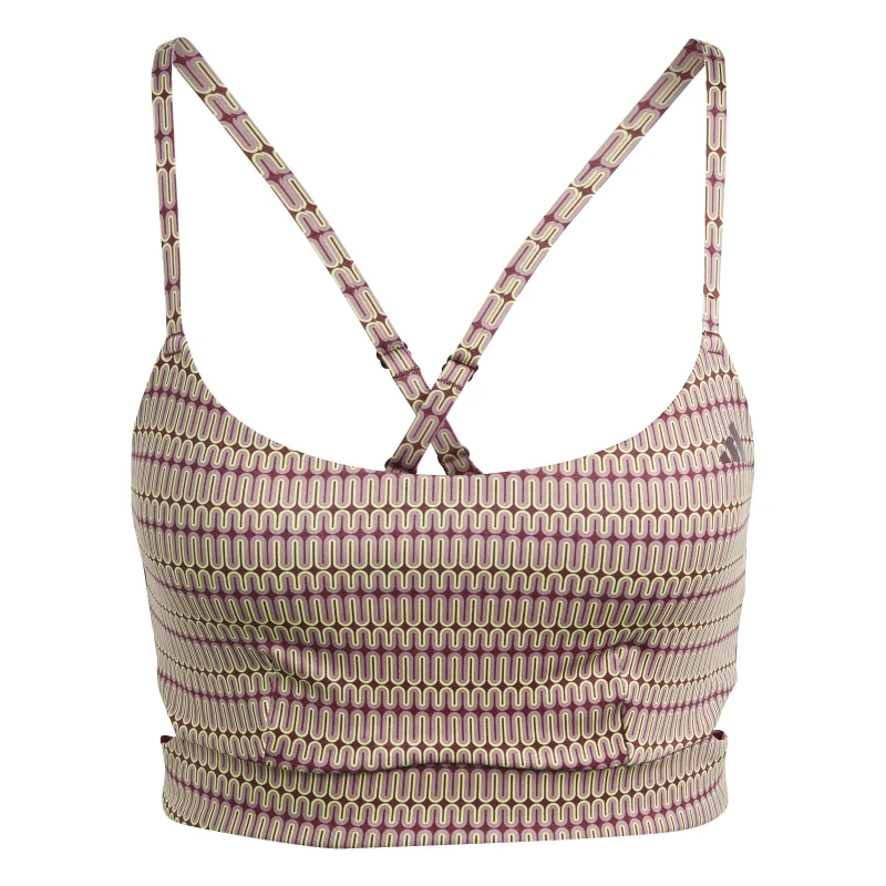 Image of adidas Yoga Studio Light-Support Brad Womens - Green Green 30A