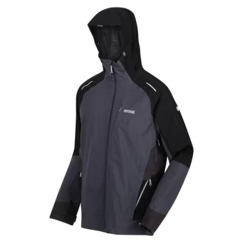 Image of Regatta Highton Pro Waterproof Jacket - IndiaGry/Blk