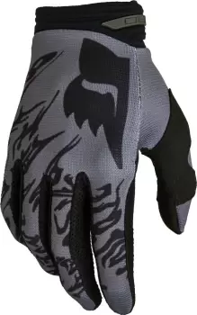 Image of FOX 180 Peril Motocross Gloves, black, Size 2XL, black, Size 2XL