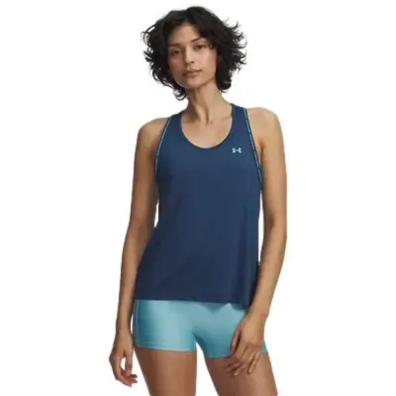 Image of Womens tank top Under Armour Tech Bleu Female M