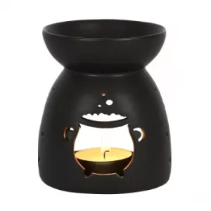 Image of Black Cauldron Cut Out Oil Burner