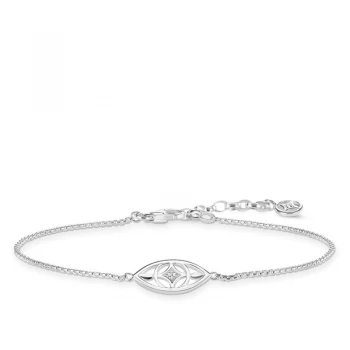 Image of Ladies Thomas Sabo Sterling Silver Glam & Soul Diamond Bracelet