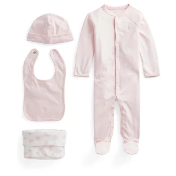 Image of Polo Ralph Lauren 4 Piece All-in-One Gift Set - Delicate Pink