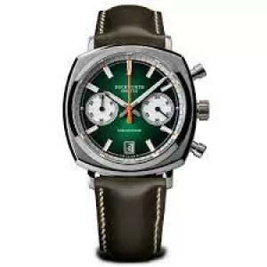 Image of Duckworth Prestex Watch Quartz Chronograph Green Sunburst Limited Edition