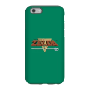 Image of Nintendo The Legend Of Zelda Retro Logo Phone Case - iPhone 6S - Tough Case - Gloss