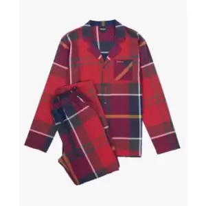 Image of Barbour Large Scale Laith PJ Set - Red