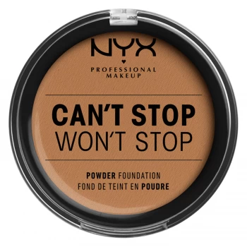 Image of NYX Professional Makeup Can't Stop Won't Stop Powder Foundation (Various Shades) - 9 Natural Tan