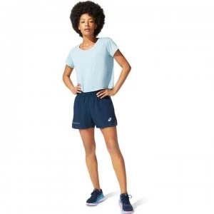 Image of Asics Vision Shorts Ladies - French Blue