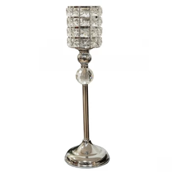 Image of HESTIA Diamante Crystal Goblet Style Candle Holder - Large