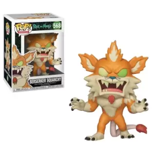 Image of Rick and Morty Berserker Squanchy Pop! Vinyl Figure