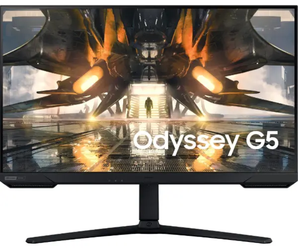 Image of Samsung Odyssey 27" LS27AG550EPXXU Quad HD LED Gaming Monitor