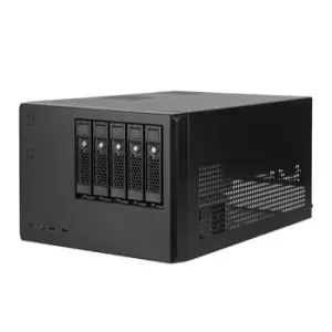 Image of Silverstone SST-CS351B SAS-12G-/SATA-6G-NAS-Gehause mit 5...