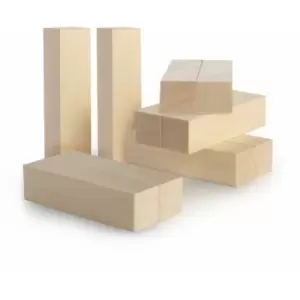 Image of Basswood Carving Blocks - Set of 10 Pukkr