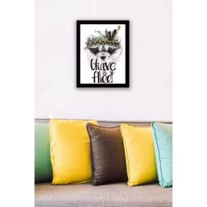 Image of SC0276 Multicolor Decorative Framed MDF Painting