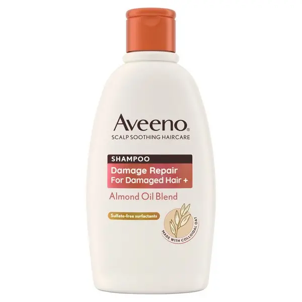Image of Aveeno Scalp Soothing Damage Repair Almond Oil Blend Shampoo 300ml