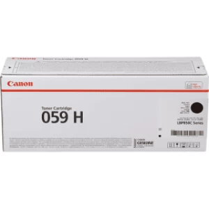 Image of Canon 059 Black Laser Toner Ink Cartridge