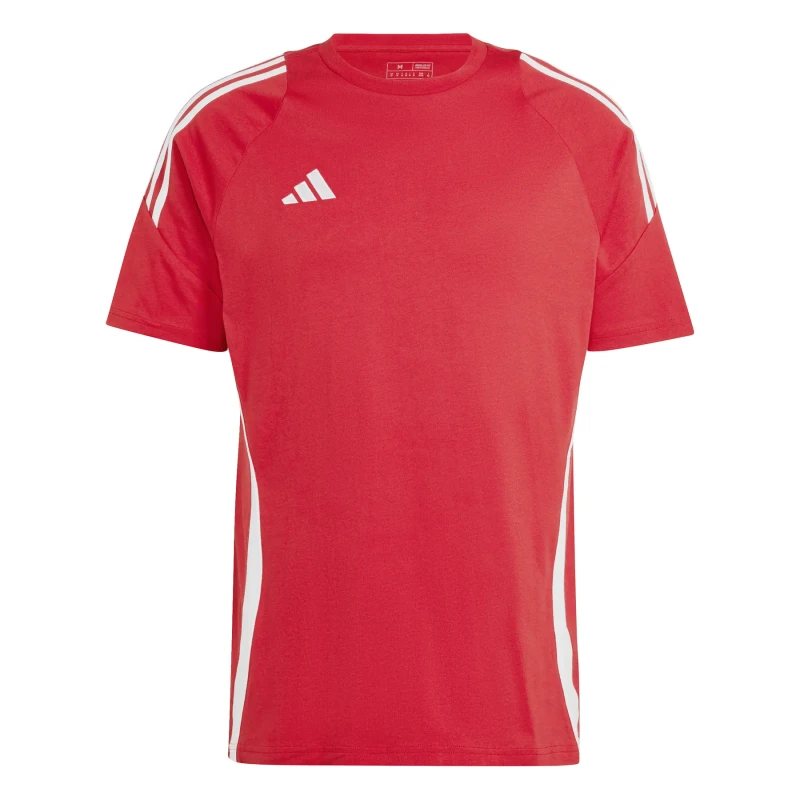 Image of adidas Tiro 24 Sweat T-Shirt Mens - Red Red M
