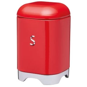 Image of Kitchen Craft Lovello Sugar Tin Scarlet