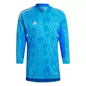 Image of adidas Condivo 22 Long Sleeve Goalkeeper Jersey Mens - Blue