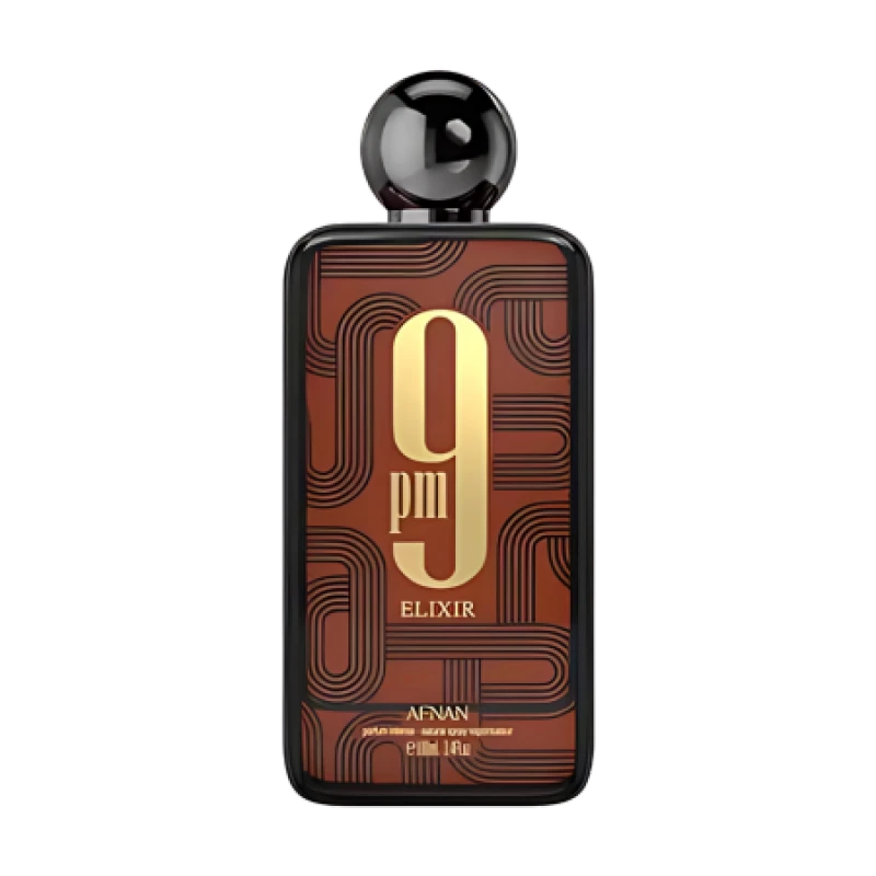 Image of Afnan 9 PM Elixir Unisex Extrait De Parfum a 100ml AFN-5738