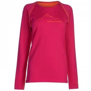 Image of IFlow Long Sleeve Shirt Ladies - Pink
