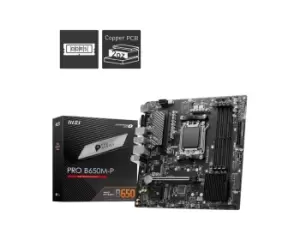 Image of MSI PRO B650M-P motherboard AMD B650 Socket AM5 micro ATX