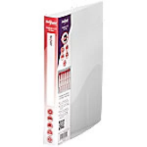 Image of Snopake Ring Binder 2 ring Polypropylene A5 Classic Clear 10 Pieces