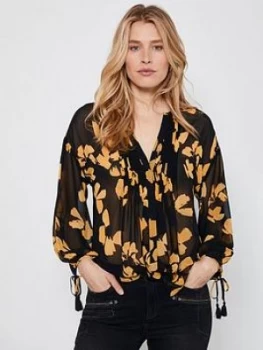 Image of Mint Velvet Jessica Floral Print Blouse