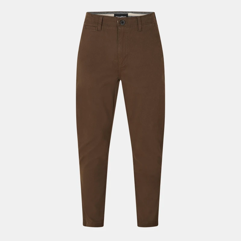 Image of Threadbare Mens Laurito Chinos Chocolate male Large