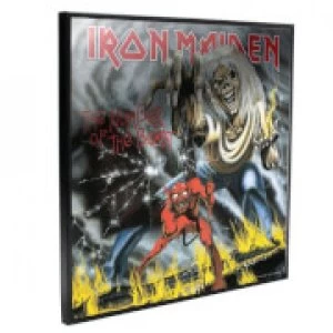 Image of Iron Maiden - Number Of The Beast Crystal Clear Pictures Wall Art