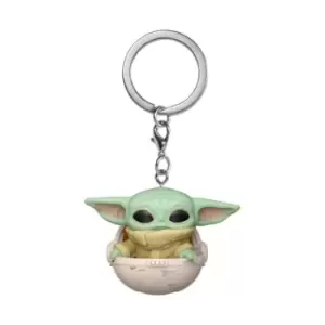 Image of Star Wars The Mandalorian The Child in Pod Pop! Keychain
