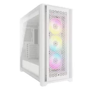 Image of Corsair 5000D RGB Midi Tower White