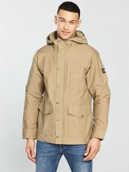 Image of The North Face Waxed Canvas Utility Jacket Tan Size M Men