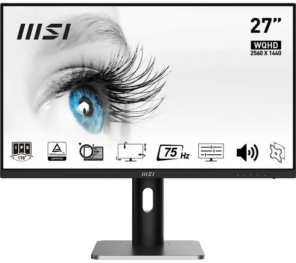 Image of MSI Pro 27" MP273QP Quad HD IPS LED Monitor