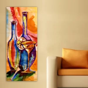 Image of DKY267633024_50120 Multicolor Decorative Canvas Painting