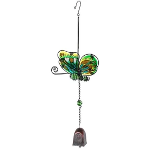 Image of Green Butterfly Windchime