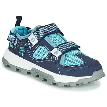 Image of Timberland TREELINE FISHERMAN boys's Childrens Sandals in Blue