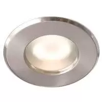 Image of ROBUS ROBIN SHOWER 12V Downlight IP65 72mm Brushed Chrome - RS10165-13