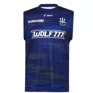 Image of Team Barbados Royals Cricket Training Tank Mens - Blue