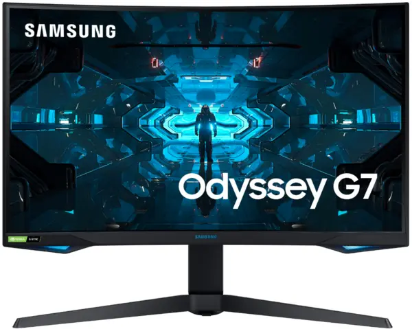Image of Samsung Odyssey G7 27" LC27G75TQSPXXU WideScreen Quad HD Curved Gaming Monitor