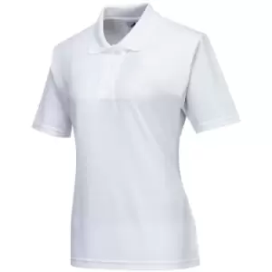 Image of Portwest Ladies Naples Polo Shirt White S