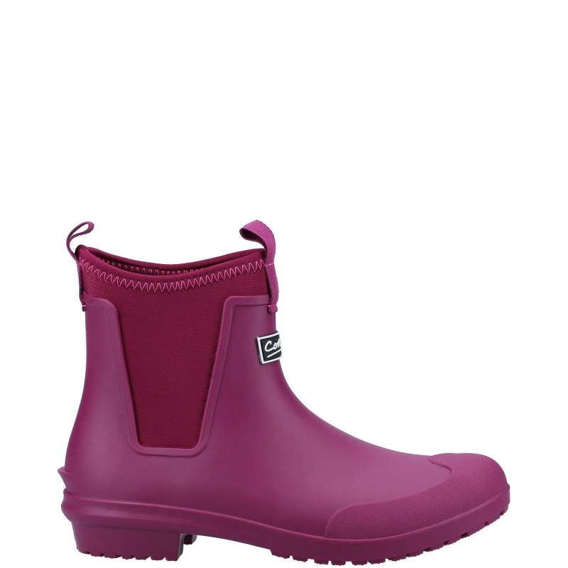Image of Cotswold Grosvenor Wellingtons Purple female 8 (41)